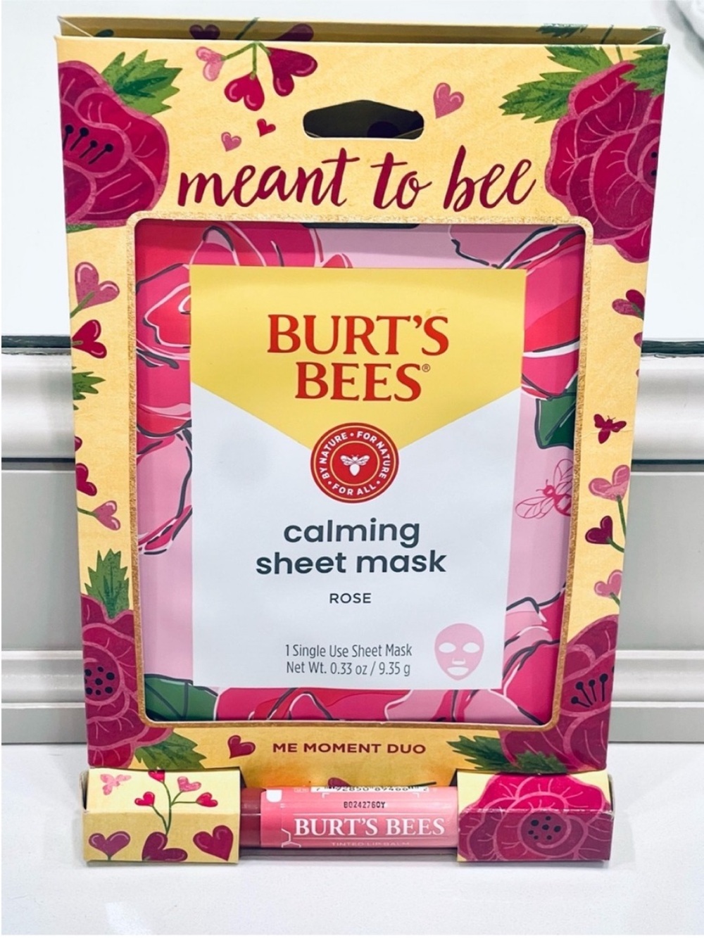 NEW! Burt's Bees Face Firming Moisturizing Cream, Face Mask & Lip Balm NIB - Picture 5 of 16